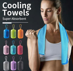 Sport Cooling Towel Microfiber Instant Cool Ice Face Towels for Gym Swimming Yoga Running 30x90cm Quick-dry Towels Cooling Cloth