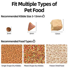 Automatic Cat/Dog Feeder Food Dispenser Pet Remote Control Auto With Camera Video And Smart Voice Recorder Remote
