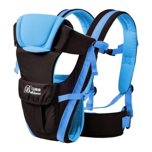 Double Shoulder Baby Carrier with Hip Seat – 4-in-1 Ergonomic Carrier for Newborn to Toddler - Image 7