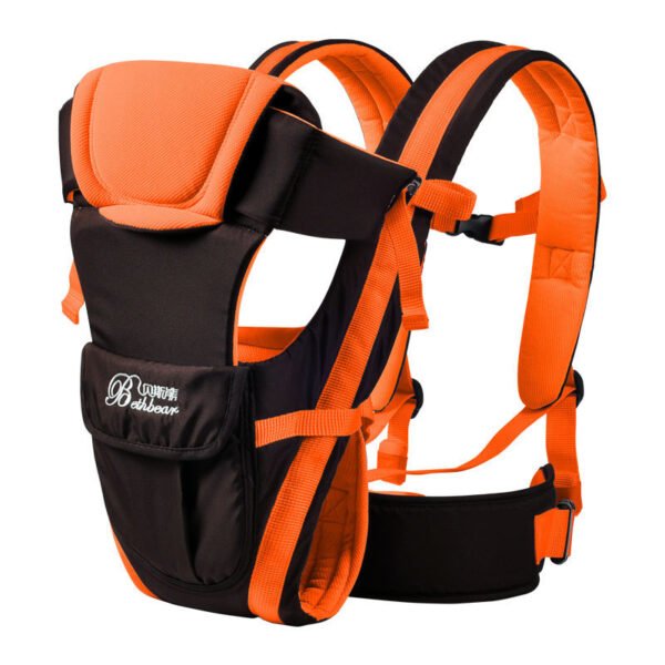 Double Shoulder Baby Carrier with Hip Seat – 4-in-1 Ergonomic Carrier for Newborn to Toddler - Image 6