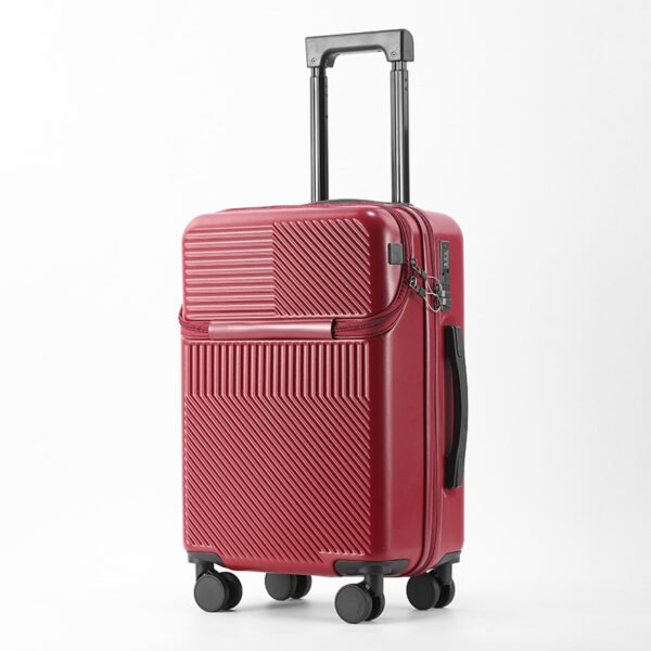 20-Inch Hard Shell Carry-On Luggage with USB, Anti-Theft & Waterproof Features - Image 2