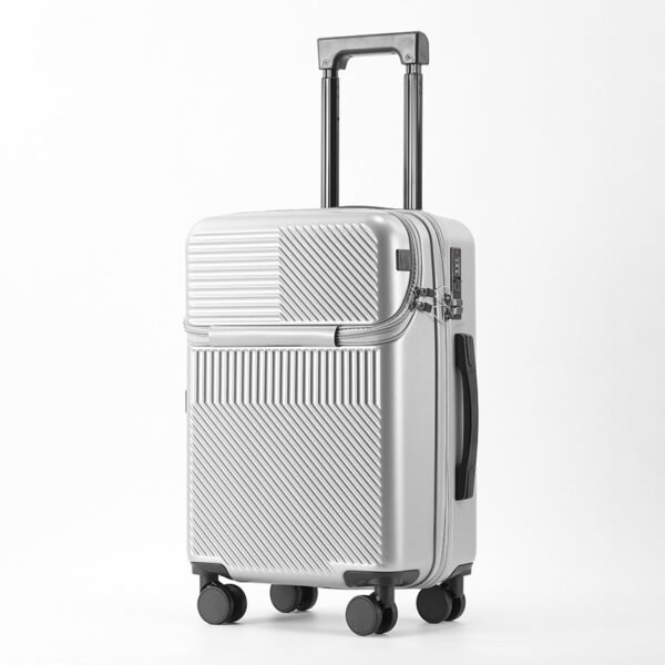 20-Inch Hard Shell Carry-On Luggage with USB, Anti-Theft & Waterproof Features - Image 4